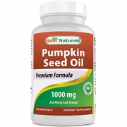Best Naturals, Pumpkin Seed 1000 mg, 180 Softgels