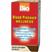 Bio Nutrition Inc., Blood Pressure Wellness, 60 Tablets