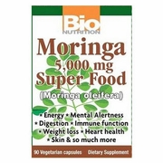 Bio Nutrition Inc., Moringa Super Food, Value Size, 90 Vegetarian Capsules