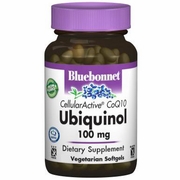 Bluebonnet Nutrition, CellularActive CoQ10 Ubiquinol 100 mg, 60 Vegetarian Softgels