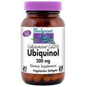 Bluebonnet Nutrition, CellularActive CoQ10 Ubiquinol 200 mg, 30 Vegetarian Softgels