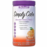 Bluebonnet Nutrition, Simply Calm Magnesium Powder, Orange Citrus Flavor, 1 lb