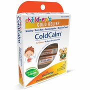 Boiron Homeopathics, Children's ColdCalm, For Ages 3+ (Cold Calm), Approx 80 Pellets x 2 Tubes