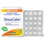 Boiron Homeopathics, SinusCalm (Formerly Sinusalia), Sinus Relief, 60 Tablets
