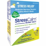 Boiron Homeopathics, StressCalm (Formerly Sedalia), Stress Relief, 60 Meltaway Tablets