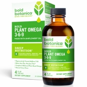 Bold Botanica, Bold Plant Omega 3-6-9, 4 oz