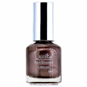 Bonita Cosmetics, Bonita Petite Nail Enamel - Mauve, Mini Nail Polish, 0.28 oz (8 ml)