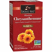 Bravo Tea, Absolute Chrysanthemum Herbal Tea, 20 Tea Bags