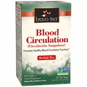 Bravo Tea, Blood Circulation Herbal Tea, 20 Tea Bags