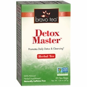 Bravo Tea, Detox Master Herbal Tea, 20 Tea Bags