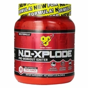 BSN, N.O. Xplode Caffeine Free Pre-Workout (New Formula), 30 Servings