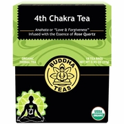 Buddha Teas, Organic 4th Chakra Tea, 18 Tea Bags