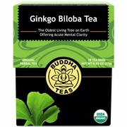 Buddha Teas, Organic Ginkgo Biloba Tea, 18 Tea Bags