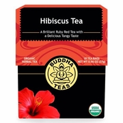 Buddha Teas, Organic Hibiscus Tea, 18 Tea Bags