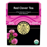 Buddha Teas, Organic Red Clover Tea, 18 Tea Bags