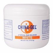 China-Gel, Topical Pain Reliever, White, 4 oz Jar