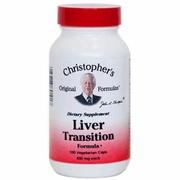 Christopher's Original Formulas, Liver Transition Formula Capsule, Detoxification, 100 Vegicaps