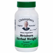 Christopher's Original Formulas, Metaburn Herbal Weight Formula, 100 Vegicaps