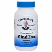 Christopher's Original Formulas, MindTrac Formula Capsule, Herbs for Mental Balance, 100 Vegicaps