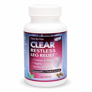 Clear Products, Clear Restless Leg Relief, 60 Capsules