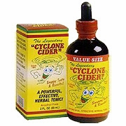 Cyclone Cider, Herbal Tonic Alcohol Free, 4 oz