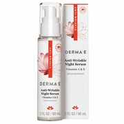 Derma E, Anti-Wrinkle Night Serum with Vitamin A & E, 2 oz