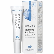 Derma E, Hydrating Eye Cream with Hyaluronic Acid, 0.5 oz
