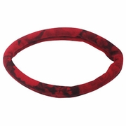 DiPrima Beauty, Hazel Hair Elastic - Medium - Red, 2 ct Per Card