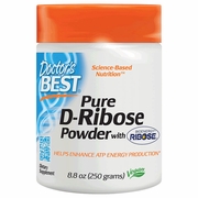 Doctor's Best, D-Ribose Powder, with BioEnergy Ribose, 250 g (50 Servings)