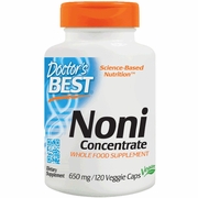 Doctor's Best, Noni Concentrate 650 mg, 120 Vegetarian Capsules