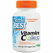 Doctor's Best, Vitamin C with Quali-C, 500 mg, 120 Veggie Capsules