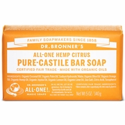 Dr. Bronner's Magic Soaps, Pure Castile Bar Soap - Citrus, 5 oz