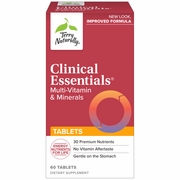 EuroPharma, Terry Naturally, Clinical Essentials, Multi-Vitamins & Minerals, 60 Tablets