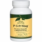 EuroPharma, Terry Naturally, P-5-P/Mag, Pyridoxal-5-Phosphate (B6) & Magnesium, 120 Capsules