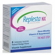 Everidis Health Sciences, Replesta NX, Once Weekly Vitamin D Supplement, 8 Wafers
