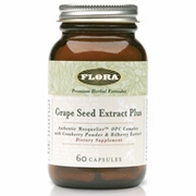 Flora Health, Grape Seed Extract Plus, 60 Capsules