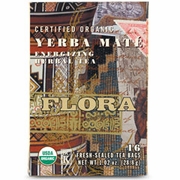 Flora Health, Yerba Mate Tea, 16 Tea Bags