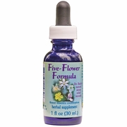 Flower Essence Services, Five-Flower Formula Dropper, 1 oz