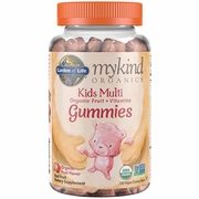 Garden of Life, mykind Organics Kids Multi Organic Fruit + Vitamins Gummies, Fruit Flavor, 120 Vegan Gummy Bears
