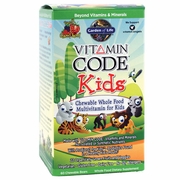 Garden of Life, Vitamin Code, Kids Formula, Value Size, 60 Chewable Bears