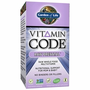 Garden of Life, Vitamin Code RAW Prenatal, Beyond Vitamins & Minerals, 30 Vegetarian Capsules