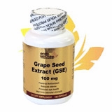 GoldVitamins, GSE-100, Grape Seed Extract 100mg, 100 Capsules