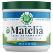 Green Foods Corporation, Matcha Green Tea, Drink Mix, Organic, 5.5 oz (156 g)