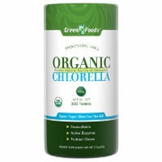 Green Foods Corporation, Organic Chlorella 200mg, 300 Tablets