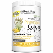 Health Plus Inc., Colon Cleanse Powder - Natural Pineapple Flavor, 9 oz (36 Servings)