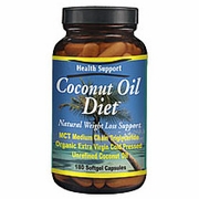 Health Support, Coconut Oil Diet, 180 Softgels