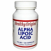 Healthy Origins, Alpha Lipoic Acid 100 mg, 120 Capsules
