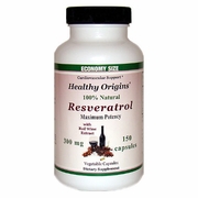 Healthy Origins, Resveratrol 300 mg, 150 Vegicaps