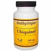 Healthy Origins, Ubiquinol (Kaneka QH) 100 mg, 60 SoftGels