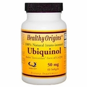 Healthy Origins, Ubiquinol (Kaneka QH) 50 mg, 60 SoftGels